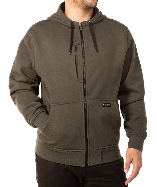 Dri Duck Bateman Zip Hoodie