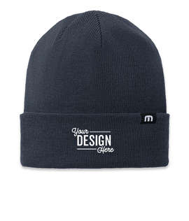 TravisMathew Solid Cuffed Beanie - Color: Blue Nights