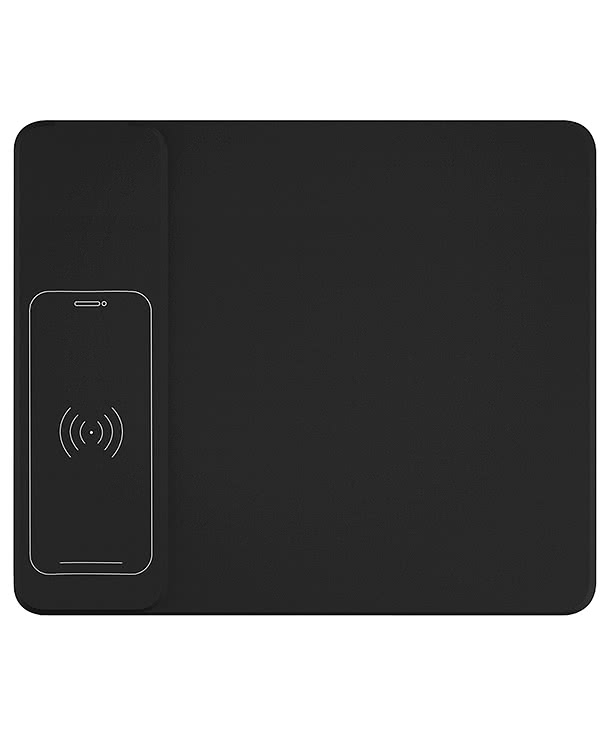 Laser Engraved SCX Innovative Design 10W Induction Mouse Pad