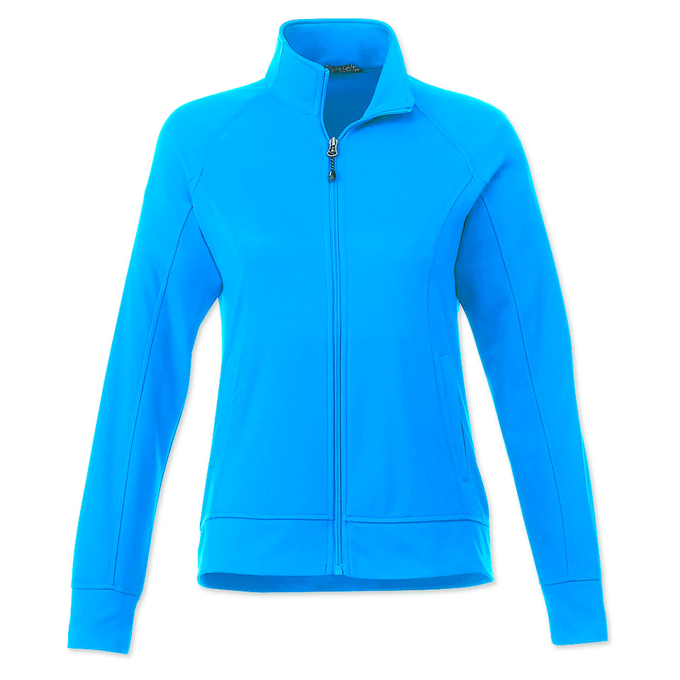 Elevate Women's Okapi Knit Full Zip Performance Sweatshirt