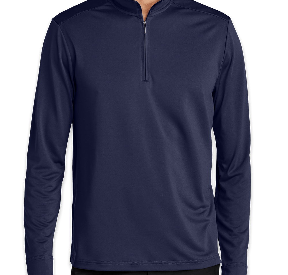 Port Authority C-FREE Snag-Proof Quarter Zip Sweatshirt - Embroidered-default