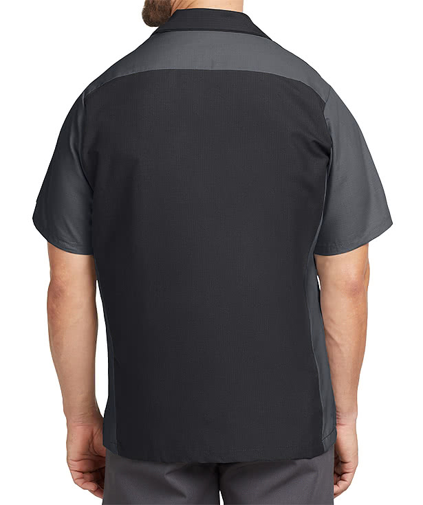 Red Kap Crew Ripstop Performance Short Sleeve Work Shirt