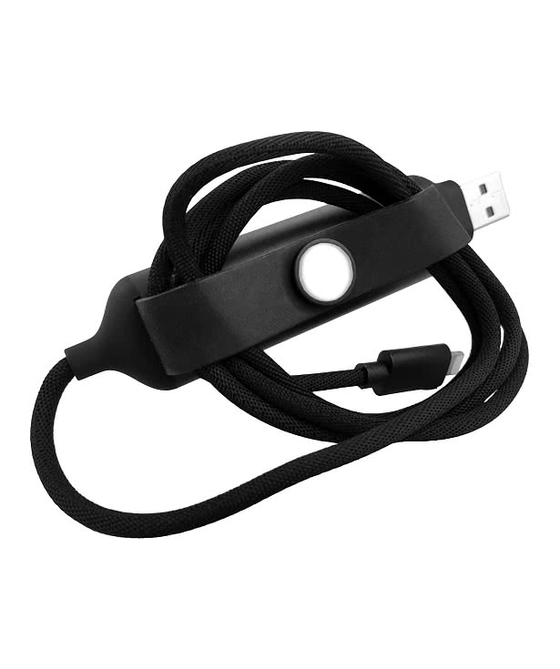 Full Color Boost 1,000 mAh Power Bank and Charging Cable