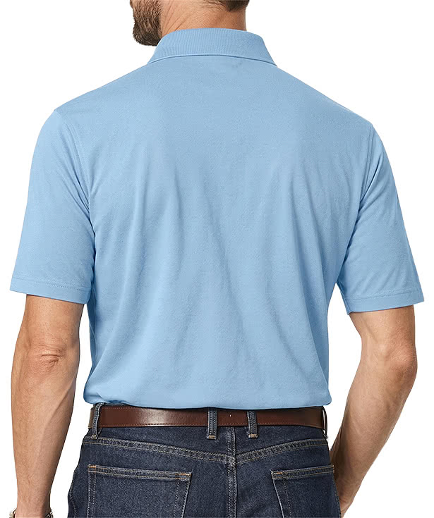 Blue Generation Recycled UPF 35 Performance Polo