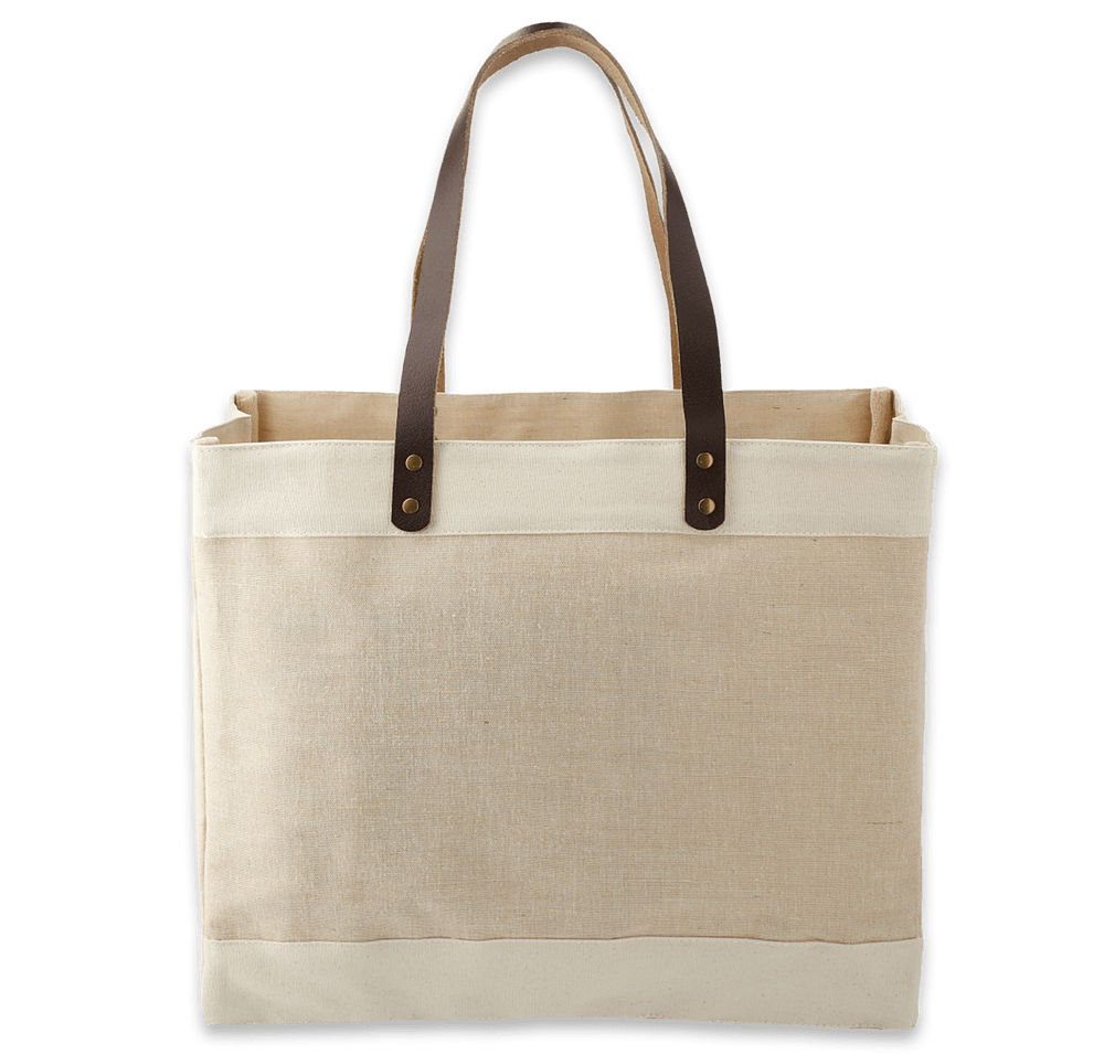 Westover Premium Market Large Jute Tote Bag-default