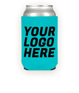 Foldable Neoprene Can Cooler - Color: Tropical