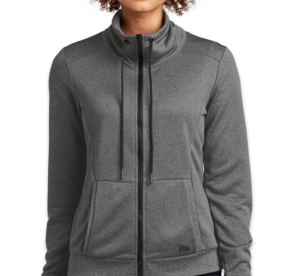 New Era Women's Performance Terry Full Zip Sweatshirt-default