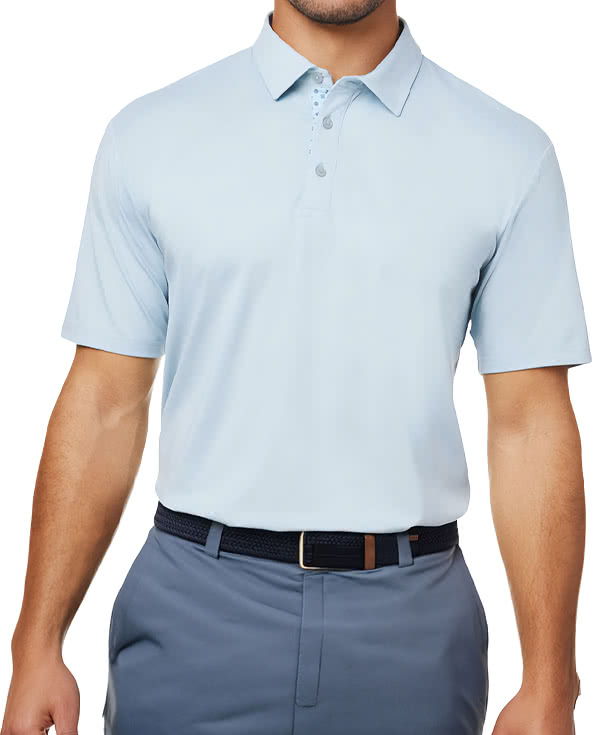 Swannies James H Lightweight Performance Polo - Printed