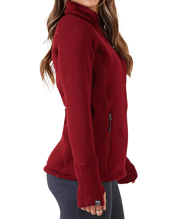 Storm Creek Women's Overachiever Sweater Fleece Jacket