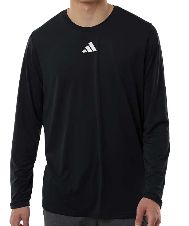 Adidas Pregame Recycled Long Sleeve Performance Shirt