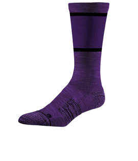 Classic Crew Socks - Color: Purple