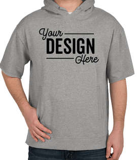 Charles River Short Sleeve Pullover Hoodie