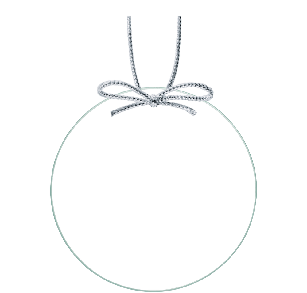 Crystal Circle Ornament-default