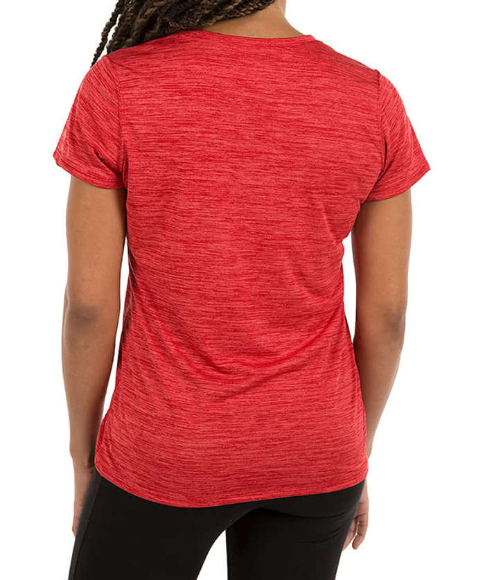 Augusta Women's Tonal Heather V-Neck Performance Shirt