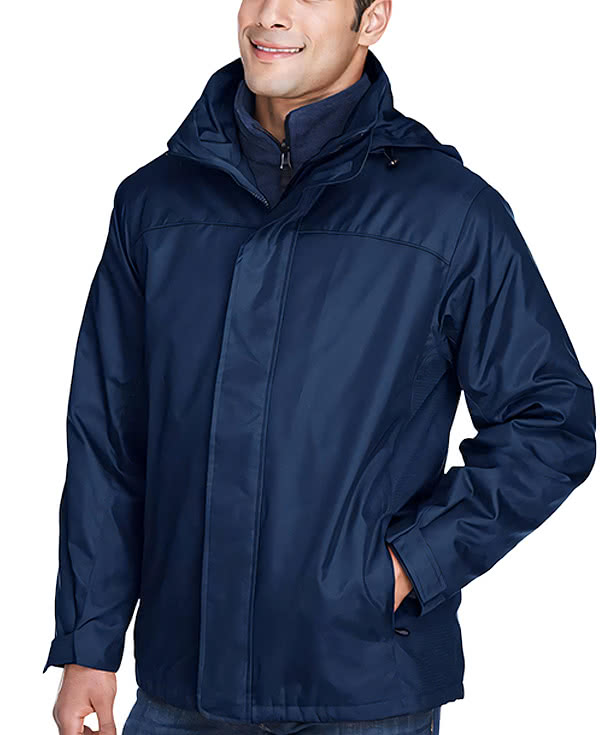 North End 3-in-1 Hooded Insulated Jacket