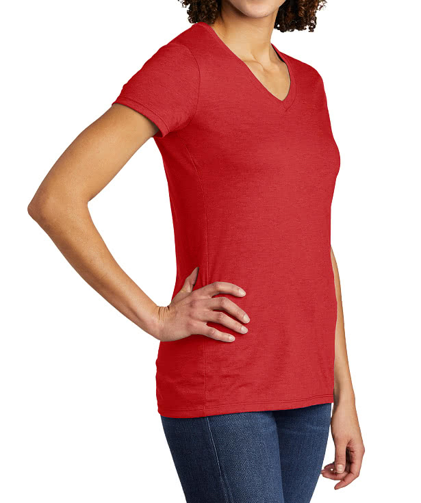 Allmade Women's Tri-Blend V-Neck T-shirt