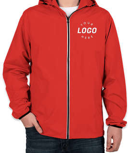 Charles River Pack-N-Go Hooded Packable Full Zip Jacket