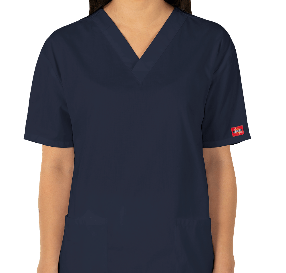 Dickies Women's V-Neck Scrub Top-default