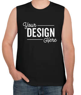 Bella + Canvas Muscle Tank - Color: Black