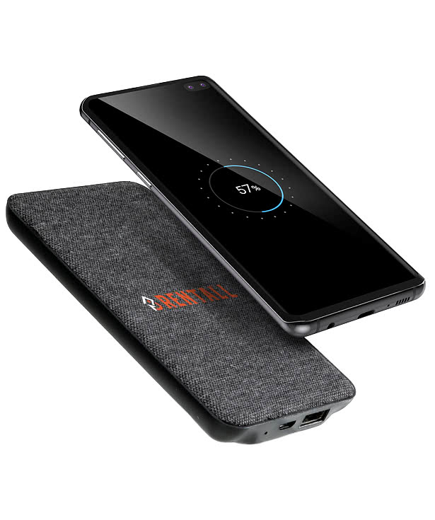 Full Color SoSoft 4,000 mAh Qi Wireless Power Bank