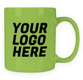11 oz. Ceramic Mug - Color: Lime