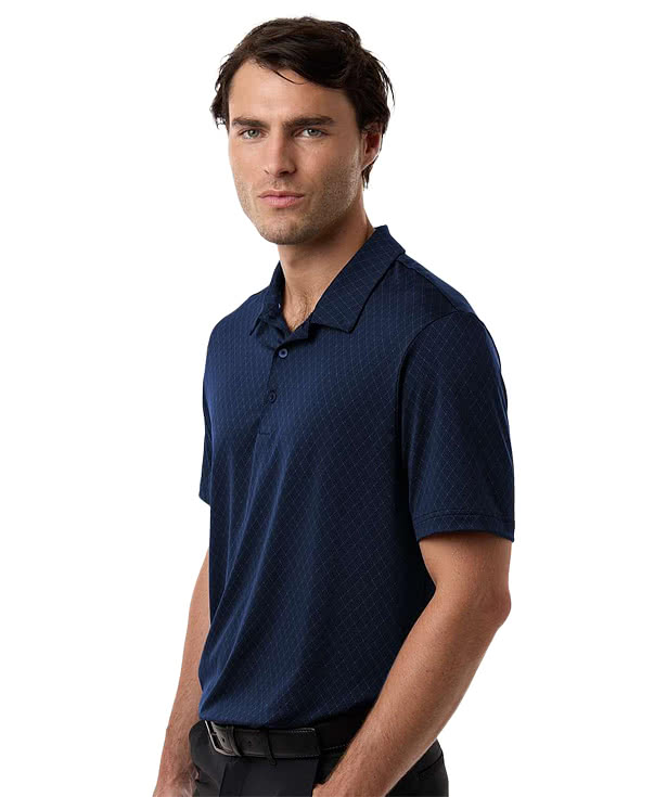 Adidas Recycled Stretch Grid Performance Polo - Embroidered