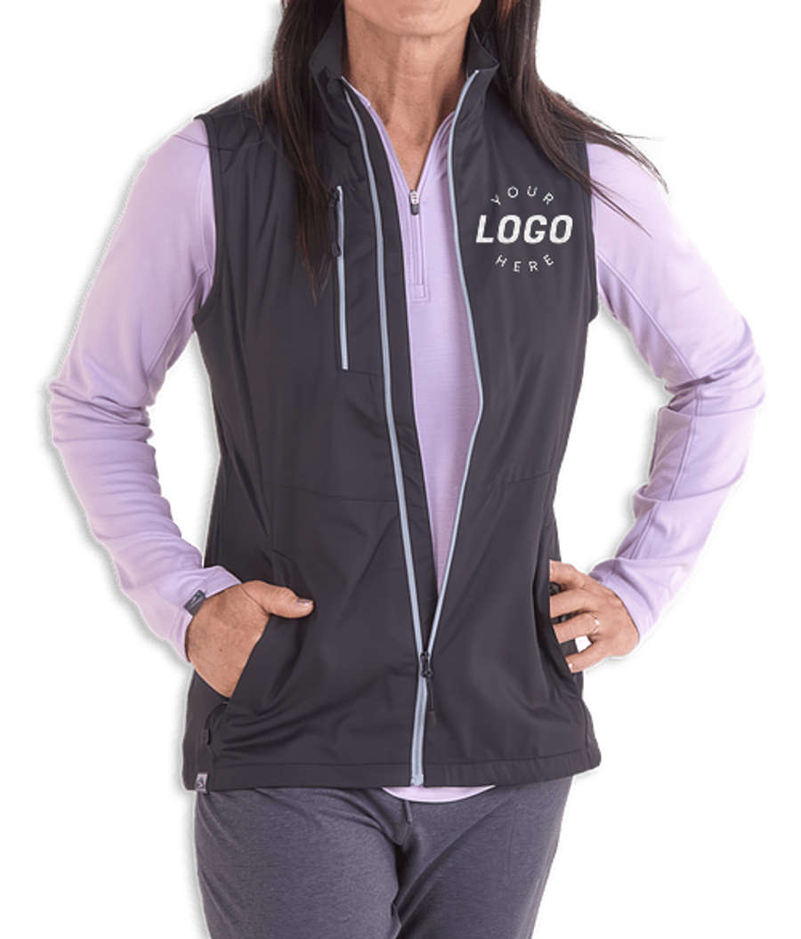 Storm Creek Women's Idealist Wind Soft Shell Vest in Black