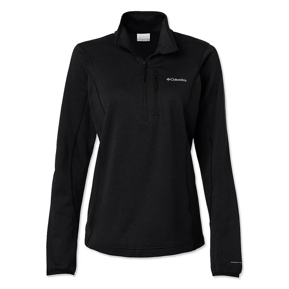 Columbia Women's Essential Hike Recycled Fleece Half Zip Pullover - Printed