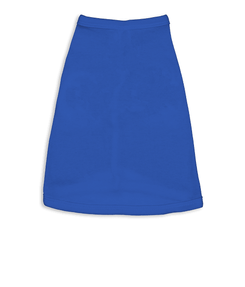Doggie Skins Lightweight Pet Tank in Royal