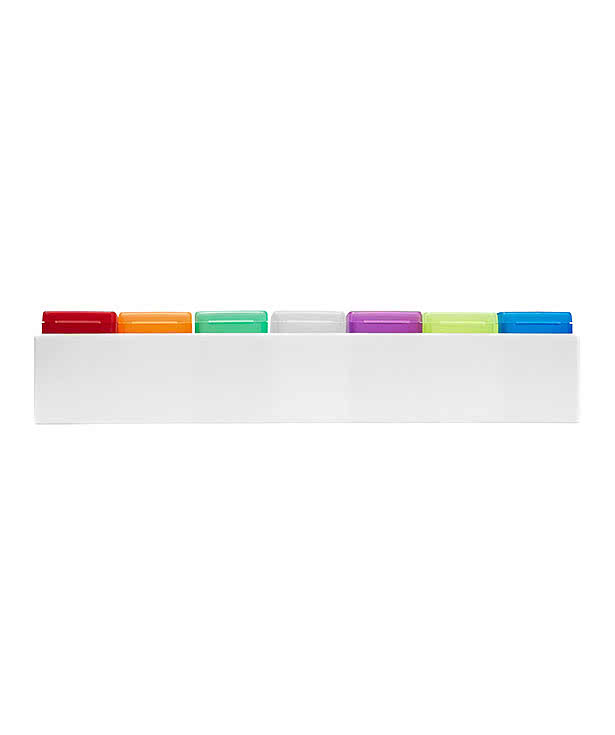 7-Day Pill Holder with Removable Compartments