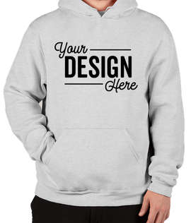 Soffe 50/50 Pullover Hoodie - Color: Ash