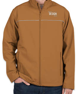 Harriton Reflective Soft Shell Jacket - Color: Duck Brown