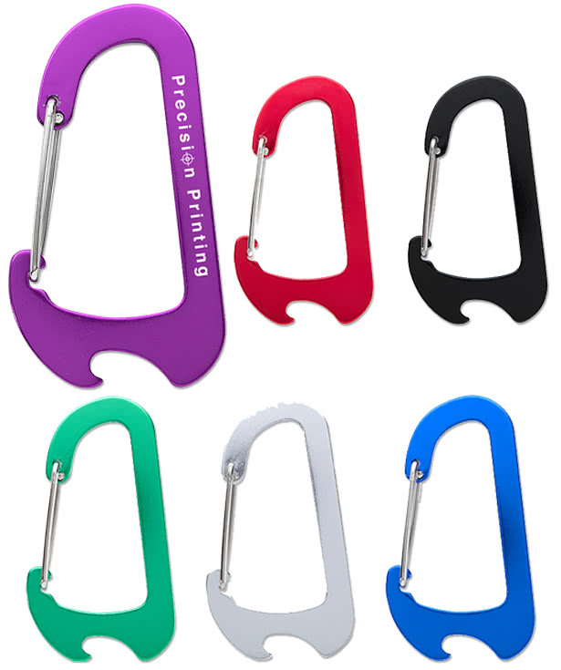 Laser Engraved Everest Carabiner Bottle Opener
