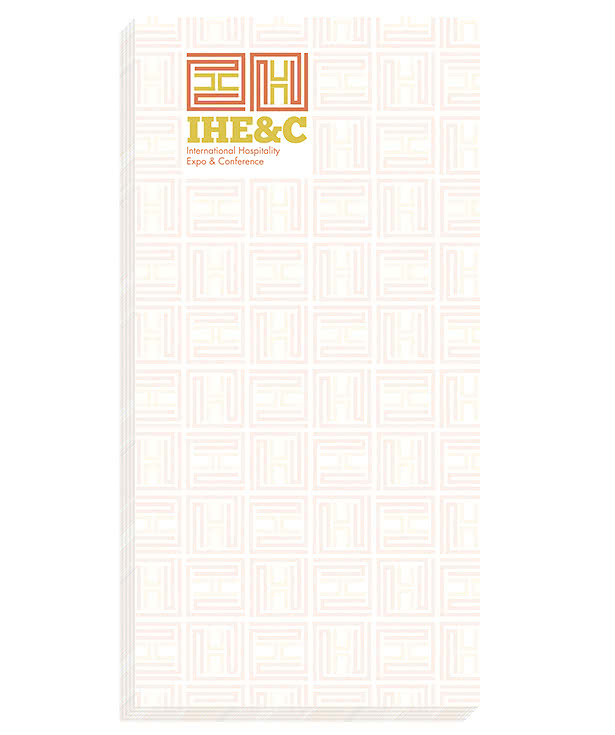 Full Color Souvenir 3" x 6" Scratch Pad - 50 sheets/pad (Case of 250)