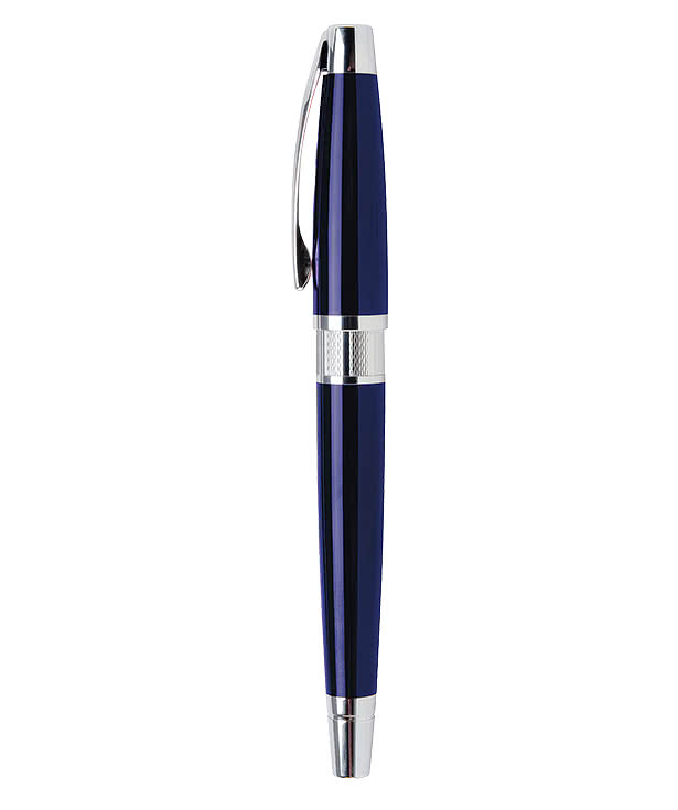 Laser Engraved Guillox 8 Metal Rollerball Pen (black ink)