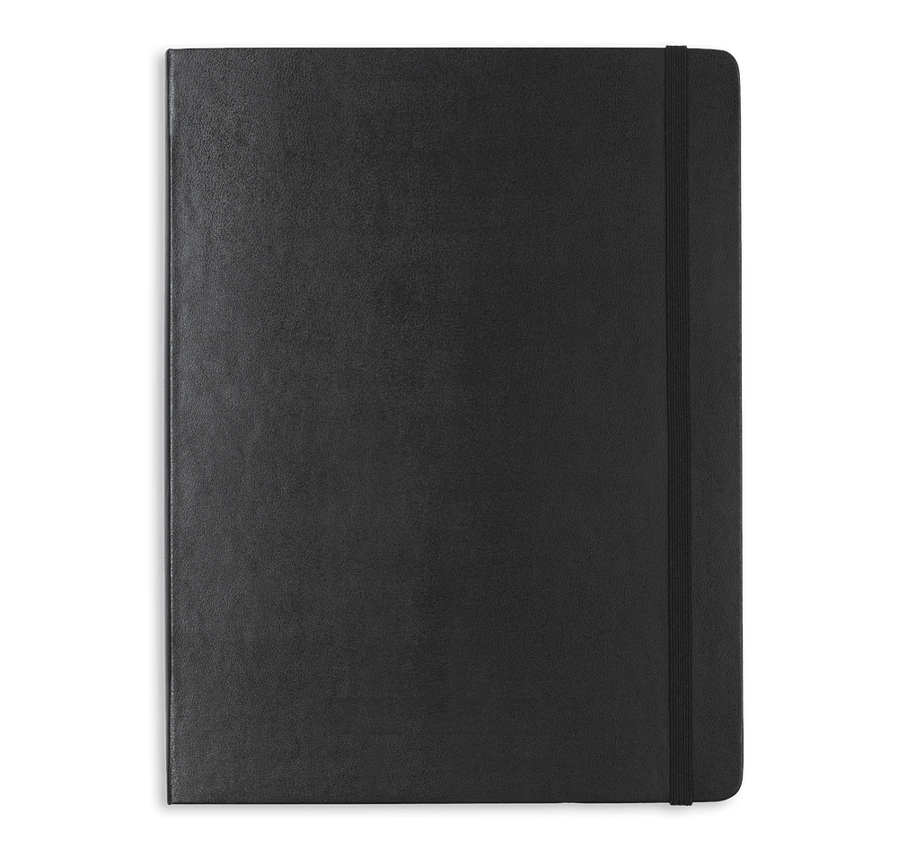 Moleskine X-Large Double Layout Hard Cover Notebook-default