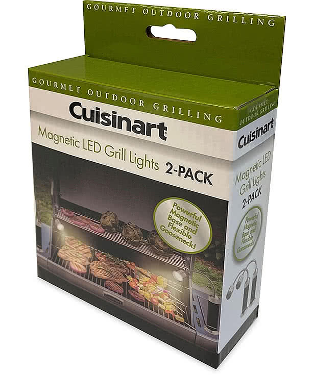 Cuisinart Outdoors 2-Piece Magnetic LED Grill Lights