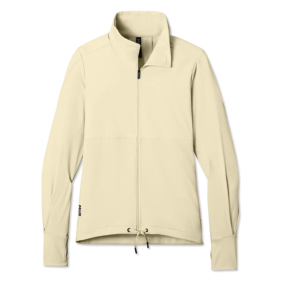 MiiR Women's Kivu Hybrid Full Zip Hooded Jacket