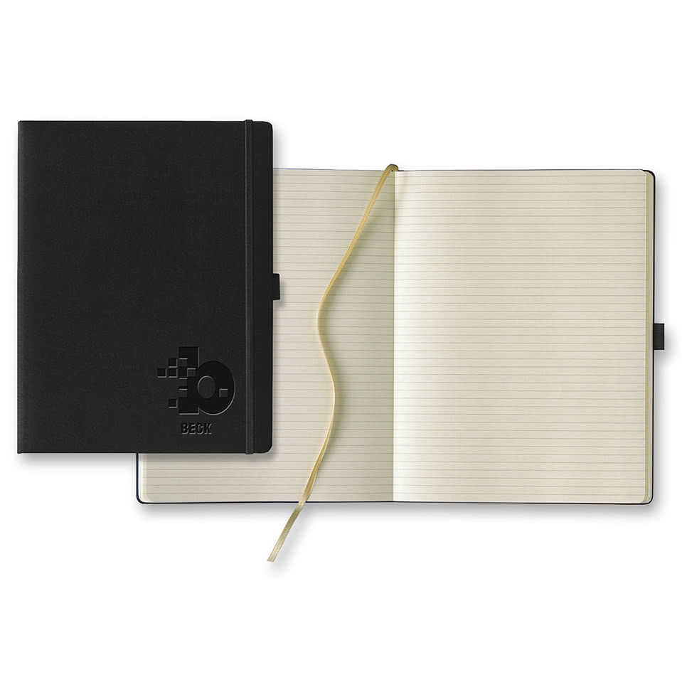 Castelli Debossed Tucson Grande Lined Hard Cover Notebook