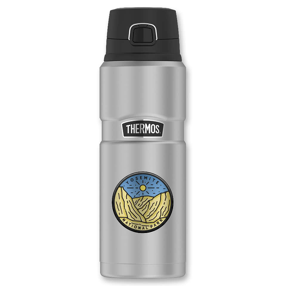 24 oz. Thermos Stainless King Stainless Steel Direct Drink Bottle