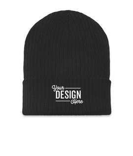 Atlantis Headwear Rio Sustainable Cuff Beanie - Color: Black
