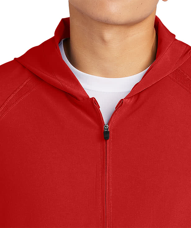 その他 TEN SHT JKT W RED L ZARA Red Varsity Jacket Snap - Unisex Size S Cotton, Pre