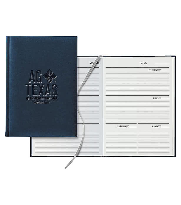Castelli Debossed Tucson Grande Undated Weekly Planner