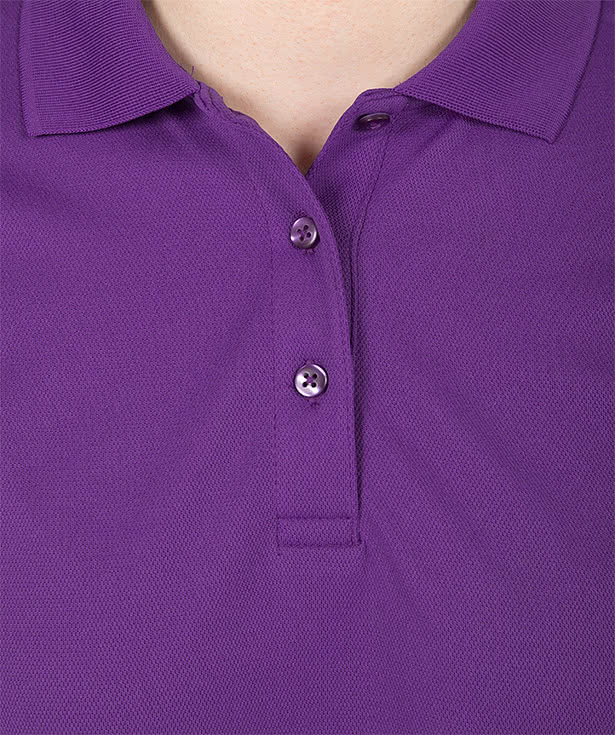 Ultra Club Women's Mesh Pique Performance Polo