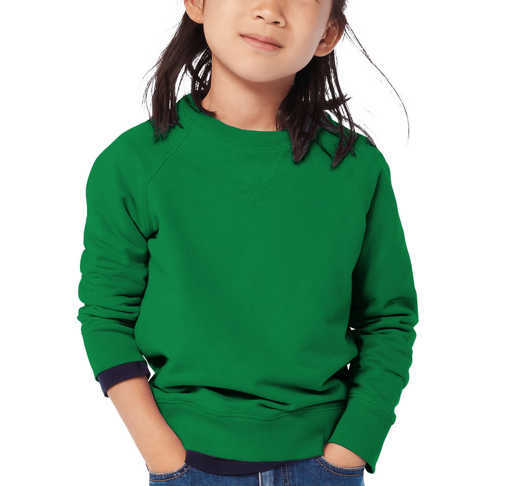Primary Youth French Terry Crewneck Sweatshirt-default