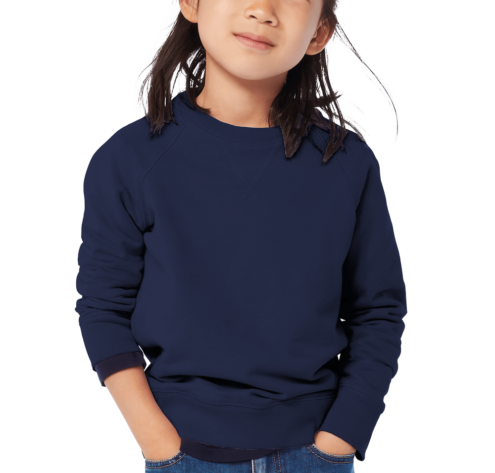 Primary Youth French Terry Crewneck Sweatshirt-default