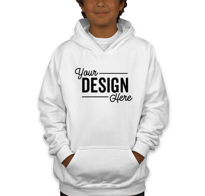 Gildan Youth Midweight 50/50 Pullover Hoodie-default