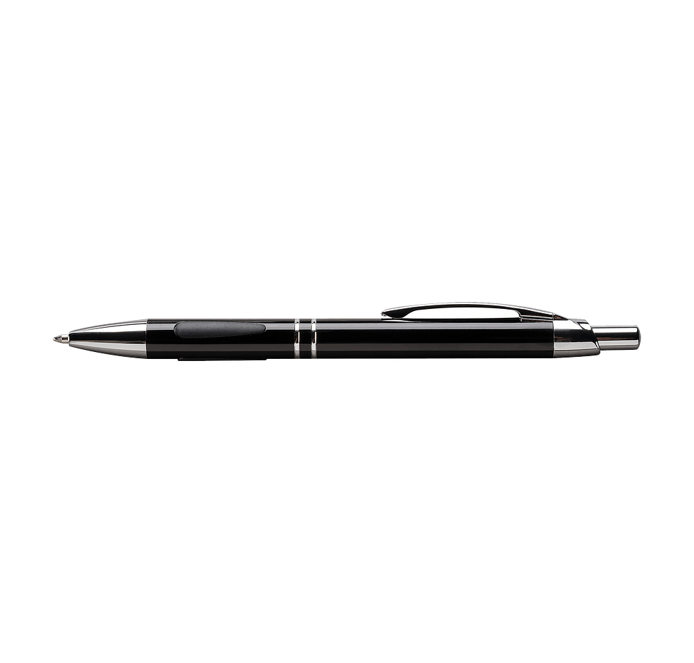 Laser Engraved Vienna Ballpoint Pen (black ink)-default