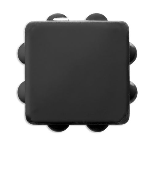 Push Pop Bubble Cube Stress Reliever in Black