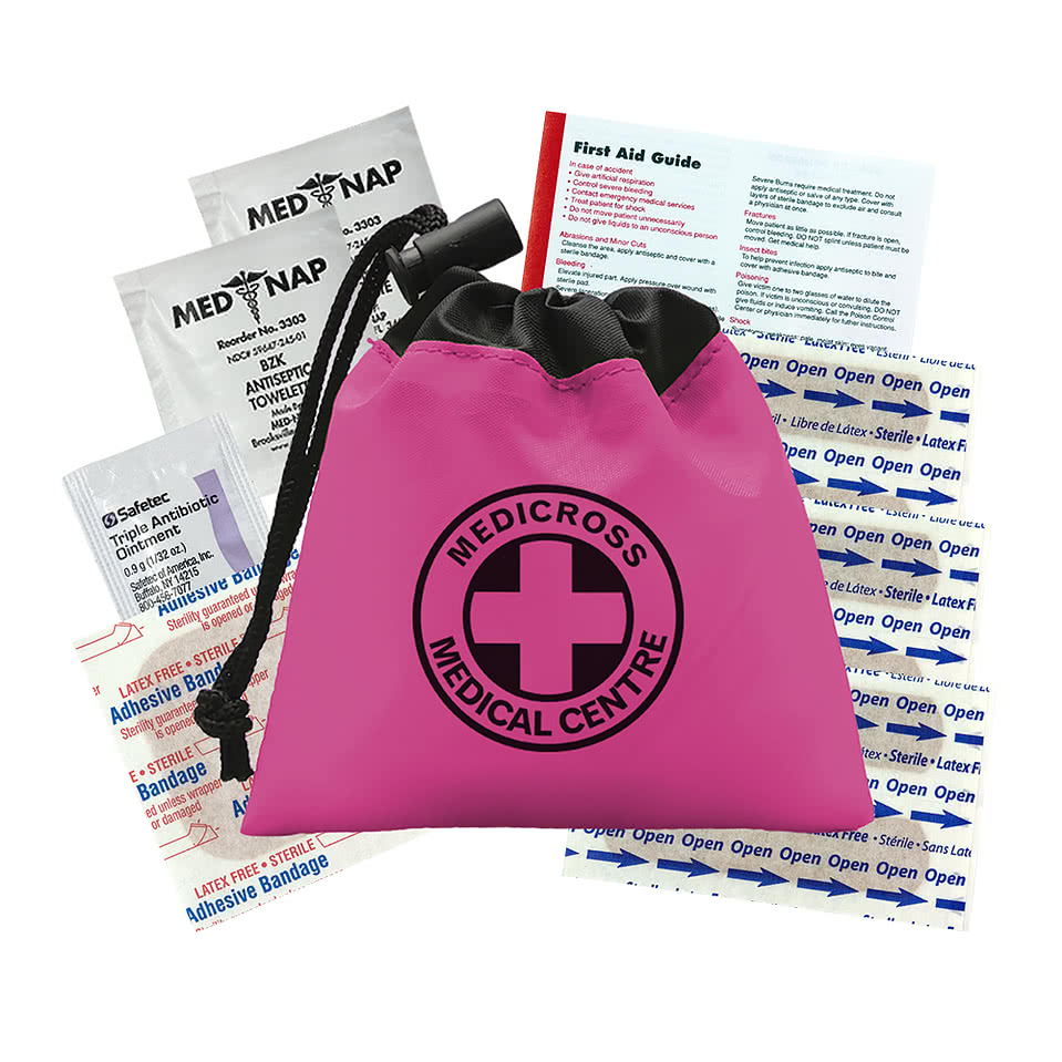 Cinch Pouch 11-Piece First Aid Kit